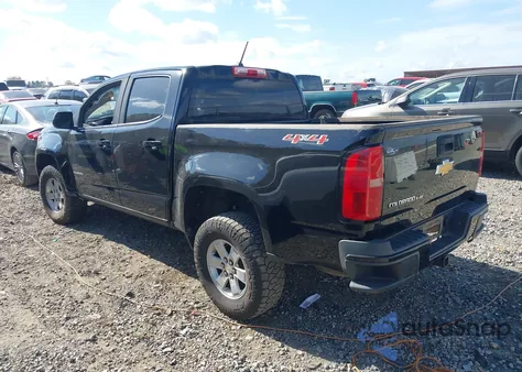 2019 Chevrolet Colorado Wt from USA, damaged, VIN 1GCGTBEN9K1163703